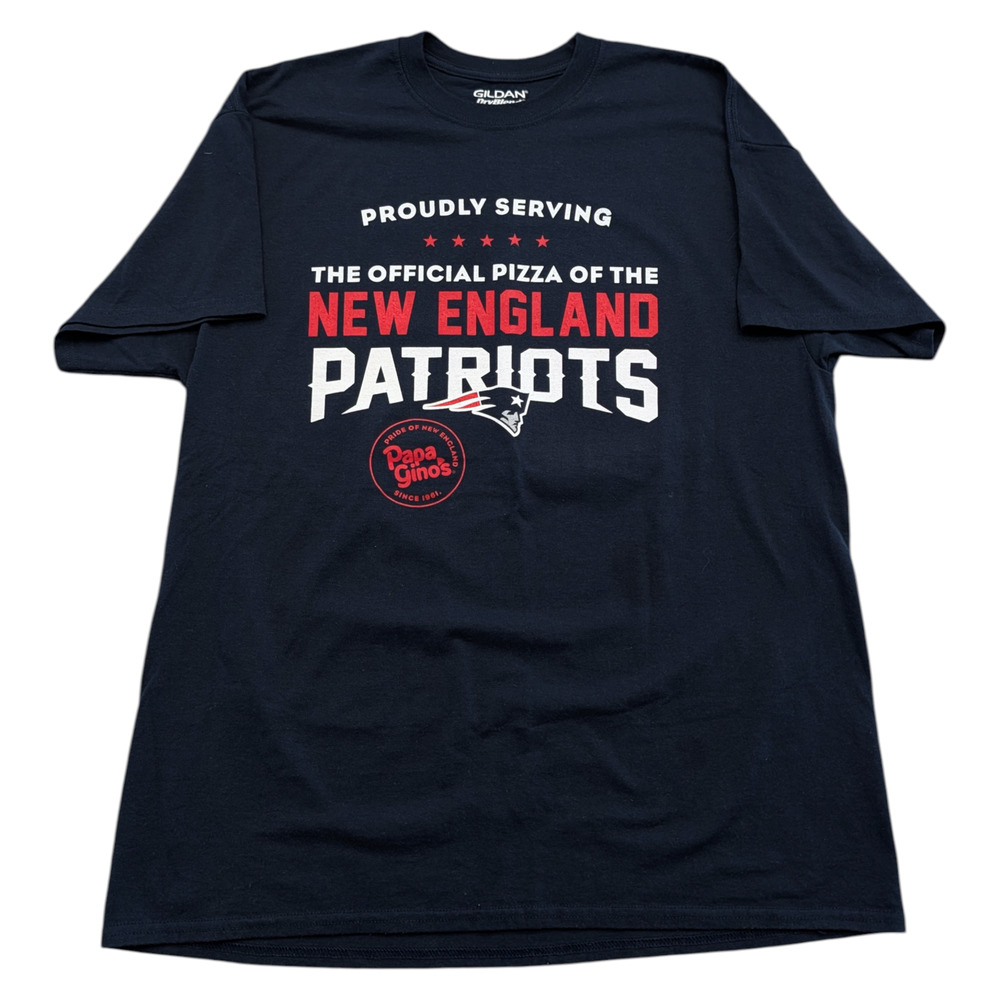 Mid 2000's Papa Ginos Pizza Patriots T shirt